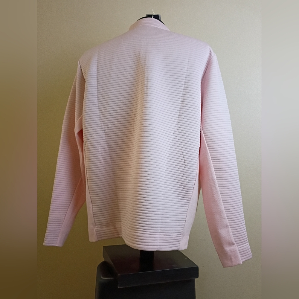 Adidas Golf Ultimate 365 DWR Textured Water Repellent, Sandy Pink - NWT XL $85 - Picture 4 of 6
